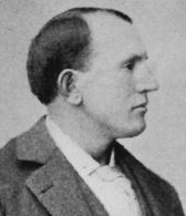 Head shot of Thomas H. Horn, detective with the Pinkerton National Detective Agency