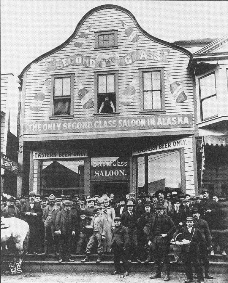 U.S. Gambling History - Wyatt Earp's The Dexter Saloon in Nome, Alaska Territory